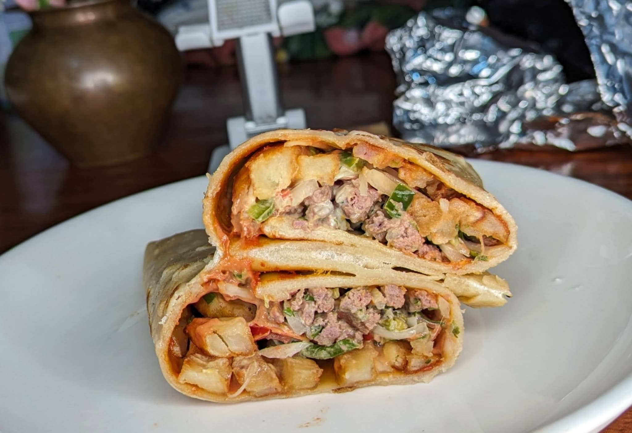 Préparation de chawarma,
Explication bien détaillée