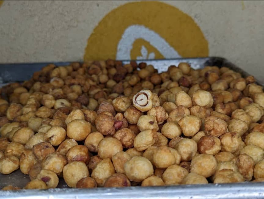 Cacahouètes enrobés